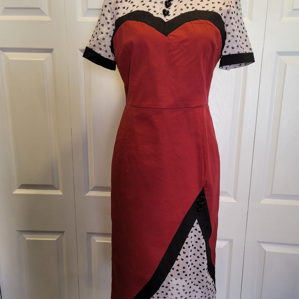 Lindy Bop Pin-Up Pencil Dress